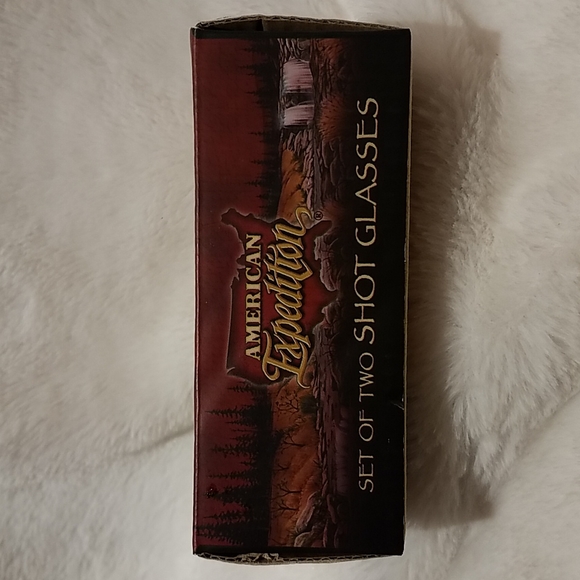 American Expedition Horned Owl Shot Glasses, Set Of Two. - Picture 2 of 11